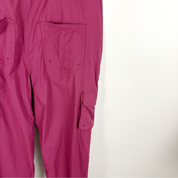 Duluth Trading Company Heirloom Gardening Bib Overalls Small x 33 Raisin - Picture 8 of 9